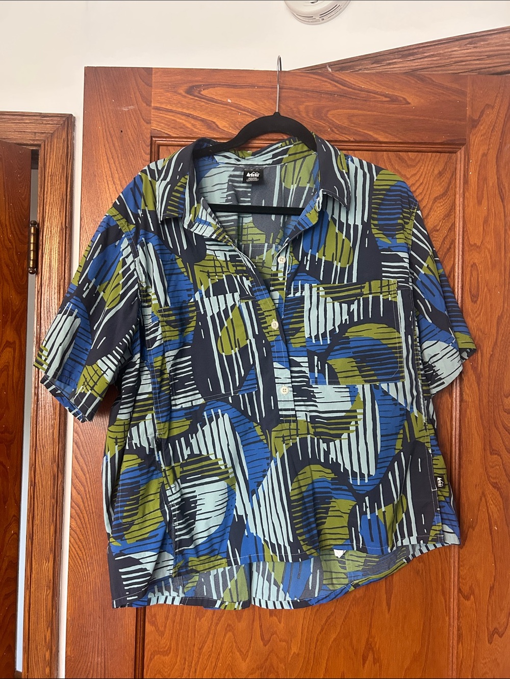 REI Trailmade Women’s partial button down